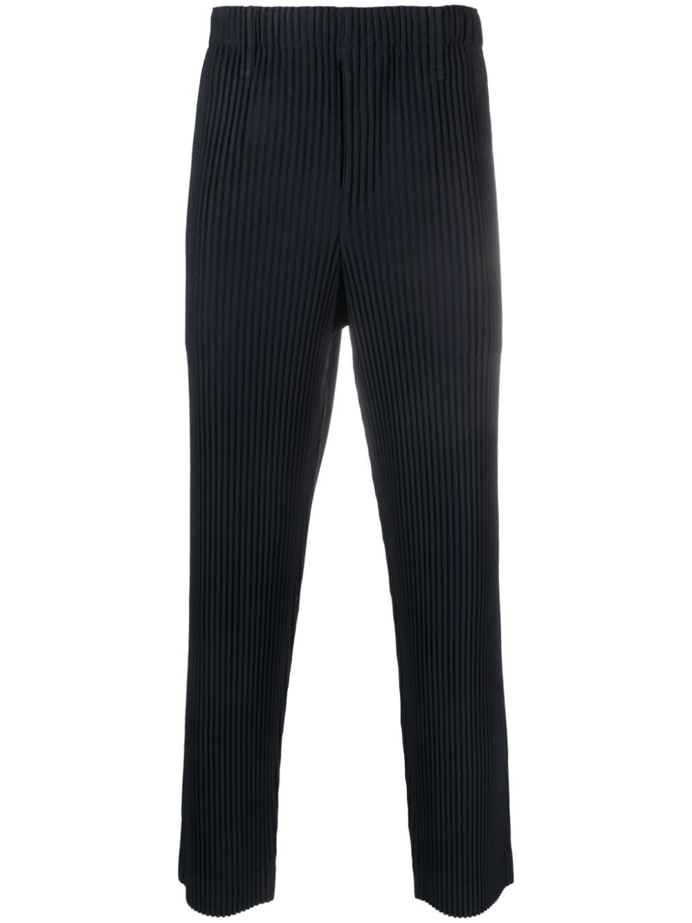 Homme Plissé Issey Miyake Plissierte Straight-Leg-Hose - Blau von Homme Plissé Issey Miyake