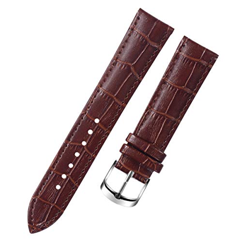 Lederband 8/10/12/14/15/16/17/18/19/20 mm Uhr-Gurt-Bügel-Armbanduhr-Band, Braun, 8mm Lederband 8/10/12/14/15/16/17/18/19/20 mm Uhr-Gurt-Bügel-Armbanduhr-Band, Braun, 8mm von HommomH