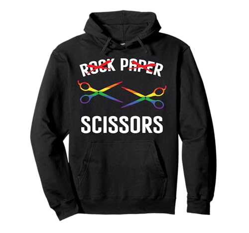 Schere Stein Papier LGBTQ Männer Frauen Regenbogen Pullover Hoodie von Homosexualität LGBTQ & LGBT Schwul Lesbisch