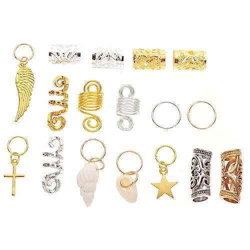 Haarschmuck-set Flechten Dreadlocks Haarschmuck Haarzubehör Für Zöpfe Dreadlocks- -kit Zubehör Für Dreadlocks-zöpfe Haarperlen Dreadlocks-perlen-anhänger Haarschmuck-set Flechten Dreadlocks Haarschmuck Haarzubehör Für Zöpfe Dreadlocks- -kit Zubehör Für Dreadlocks-zöpfe Haarperlen Dreadlocks-perlen-anhänger von Homoyoyo