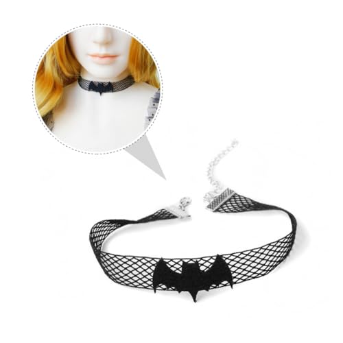Homoyoyo Halloween Fledermaus Halskette Kostüm Party Accessoires Halsschmuck Fledermaus Halskette Aus Hochwertigem Material Für Langlebigen Gebrauch Und Schöne Optik von Homoyoyo