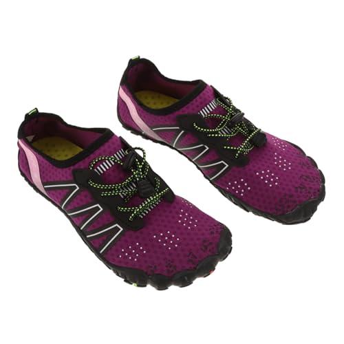 Homoyoyo 1 Paar Creek-Schuhe Wasserschuhe Badeschuhe Herren Wasserschuhe Wandern Schwimmschuhe Wanderwasserschuhe Männer Flussschuhe Damen Unisex-Sportschuhe Strandschuhe Gummi Violett Homoyoyo 1 Paar Creek-Schuhe Wasserschuhe Badeschuhe Herren Wasserschuhe Wandern Schwimmschuhe Wanderwasserschuhe Männer Flussschuhe Damen Unisex-Sportschuhe Strandschuhe Gummi Violett von Homoyoyo