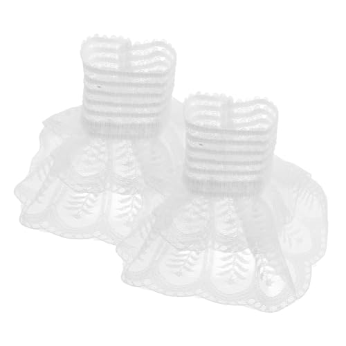 Homoyoyo Falsches Kostüm Kunsthandgelenk Für Damen Strickpullover Elegantes Polyester-ärmeldekor von Homoyoyo