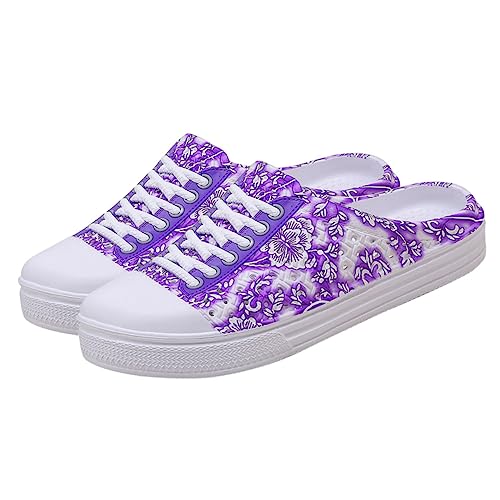 Homoyoyo 1 Paar Hollowed out Strandschuhe Damen Atmungsaktive Rutschfeste Sandalen für Strand Garten Freizeit Bequeme Leichte Sommer Slipper Kreativen Farben von Homoyoyo