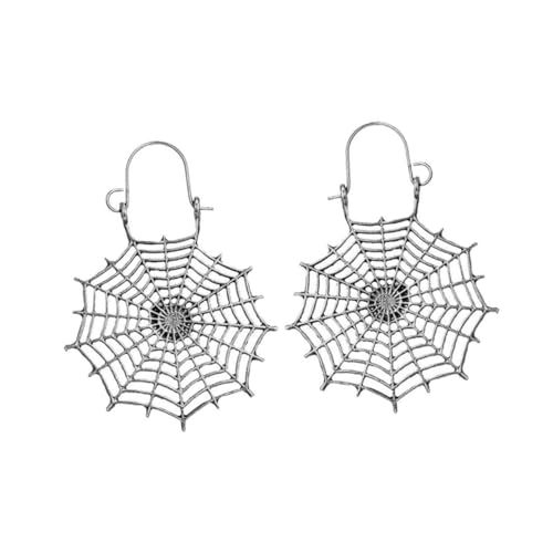Homoyoyo 1 Paar Irreguläre Spinnenweb Ohrringe für Damen Punk Style Dangle Ohrringe Langlebige Ohrhängerdrops für Partys Täglichen Gebrauch Homoyoyo 1 Paar Irreguläre Spinnenweb Ohrringe für Damen Punk Style Dangle Ohrringe Langlebige Ohrhängerdrops für Partys Täglichen Gebrauch von Homoyoyo