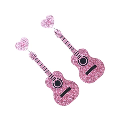 Homoyoyo 1 Paar Klassische Gitarre Ohrhänger für Damen Ohrringe Hochwertigem Material für Outfit für Besondere Anlässe und Alltag Homoyoyo 1 Paar Klassische Gitarre Ohrhänger für Damen Ohrringe Hochwertigem Material für Outfit für Besondere Anlässe und Alltag von Homoyoyo