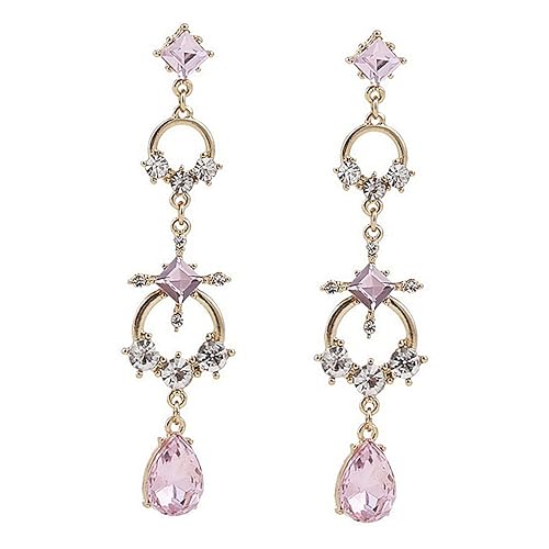 Homoyoyo 1 Paar Lange Barockohrringe Frau Ohrentropfen Frauen Ohrhänger Frau Ohrring Ohrschmuck Mode Ohr baumeln Rosa Homoyoyo 1 Paar Lange Barockohrringe Frau Ohrentropfen Frauen Ohrhänger Frau Ohrring Ohrschmuck Mode Ohr baumeln Rosa von Homoyoyo