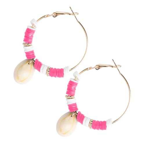 Homoyoyo 1 Paar Schalenohrringe Ohrringe in runder Form Sommerstrandohrringe Shell-Ohrentropfen böhmische Ohranhänger runder Ohrentropfen Ohrring im Strandstil Muschelohranhänger Hülse Rosa Homoyoyo 1 Paar Schalenohrringe Ohrringe in runder Form Sommerstrandohrringe Shell-Ohrentropfen böhmische Ohranhänger runder Ohrentropfen Ohrring im Strandstil Muschelohranhänger Hülse Rosa von Homoyoyo