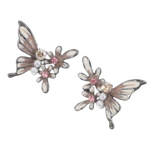 Homoyoyo 1 Paar Schmetterlingsohrringe Knopfohr Perlenohrringe Starterohrringe Ohrhänger Für Schmetterlinge Ohrhänger Ohrpiercing Ohrringe Piercing Ohrstecker Schwarz Kunststoff Homoyoyo 1 Paar Schmetterlingsohrringe Knopfohr Perlenohrringe Starterohrringe Ohrhänger Für Schmetterlinge Ohrhänger Ohrpiercing Ohrringe Piercing Ohrstecker Schwarz Kunststoff von Homoyoyo