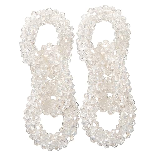 Homoyoyo 1 Paar Schuhschnalle Aus Kristall Dekorative Schuhclips Schuhzubehör Schuh Charme Schuhanhänger Schuhclips Für Damen Reiz Schuhschnalle Schuhschmuck-clips Charms Schuhe Glas von Homoyoyo