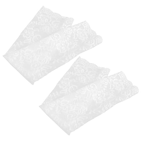 Homoyoyo 1paar Damen Armstulpen Blumige Spitze Uv-schutz Langfingerlose Handschuhe Für Hochzeit Sommer Outdoor Aktivitäten Atmungsaktiv Und Bequem Für Hochzeiten Und Partys von Homoyoyo