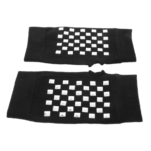 Homoyoyo 1 Paar Studentenhandschuhe Süße Fingerlose Handschuhe Handschuh Mit Fingerlöchern Bestickte Handschuhe Fingerlose Strickhandschuhe Niethandschuh Gekämmte Baumwolle von Homoyoyo