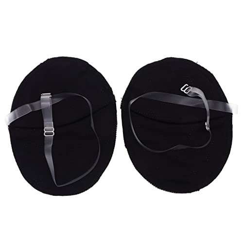 1 Paar Baumwoll Schweißschutz Pads für Achseln Wiederverwendbare Achselschweißpads Selbstklebend Verstellbar für Damen und Herren für Sommeraktivitäten von Homoyoyo