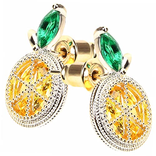Homoyoyo 1 Paar Zitrone Ohrstecker Ohrringe Ohrzubehör Zitrone Schmuck Ohrschmuck Zitrone Zubehör Süße Ohrstecker Kupfer Homoyoyo 1 Paar Zitrone Ohrstecker Ohrringe Ohrzubehör Zitrone Schmuck Ohrschmuck Zitrone Zubehör Süße Ohrstecker Kupfer von Homoyoyo