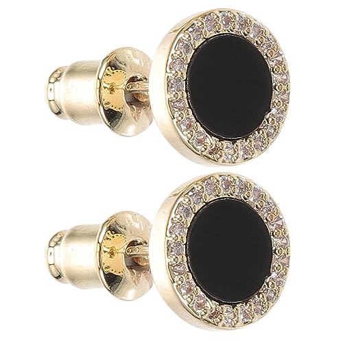 Homoyoyo 1 Paar runde Ohrstecker für Ohrringe kleine Ohrstecker Kreis Ohrstecker Ohrhöpfen süße Ohrstecker Legierung Homoyoyo 1 Paar runde Ohrstecker für Ohrringe kleine Ohrstecker Kreis Ohrstecker Ohrhöpfen süße Ohrstecker Legierung von Homoyoyo