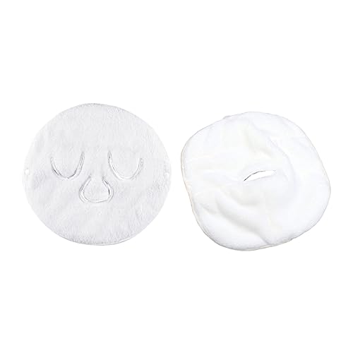 Homoyoyo 1 Satz Facial Steamer Handtuch Hautpflege Masken für Heiße und Kalte Anwendungen Hautfreundlich und Weich zur Erfrischung und Pflege Gesichtshaut von Homoyoyo