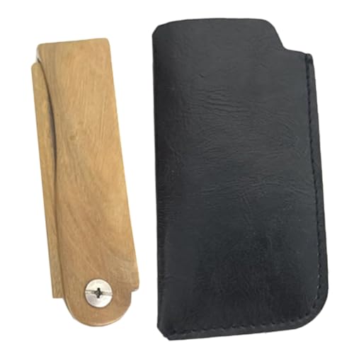 Homoyoyo 1 Satz Faltbarer Holz Kamm mit Etui Praktischer Taschenkamm für Männer für Bartpflege und Frisuren aus Hochwertigem Holz Ergonomisch und Vielseitig Einsetzbar Homoyoyo 1 Satz Faltbarer Holz Kamm mit Etui Praktischer Taschenkamm für Männer für Bartpflege und Frisuren aus Hochwertigem Holz Ergonomisch und Vielseitig Einsetzbar von Homoyoyo