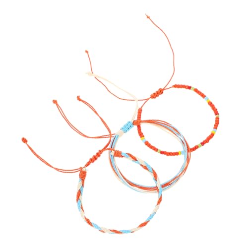 Homoyoyo 1 Satz Handgemachte Armbänder Strandarmbänder für Damen Wunderschöne Geflochtene Schmuckstücke für Zeitloser Homoyoyo 1 Satz Handgemachte Armbänder Strandarmbänder für Damen Wunderschöne Geflochtene Schmuckstücke für Zeitloser von Homoyoyo