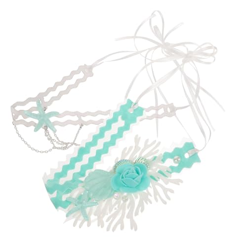 Homoyoyo Meerjungfrau Zubehör Sea Star Stirnband Halskette Set Meerjungfrau Kostüm Liefert Homoyoyo Meerjungfrau Zubehör Sea Star Stirnband Halskette Set Meerjungfrau Kostüm Liefert von Homoyoyo