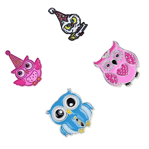 Homoyoyo 1 Satz Teiliges Kreatives Broschen Corsage Dekorationsanstecker Für Damen Kleidung Vielseitig Für Verschiedene Anlässe 4 Stück von Homoyoyo