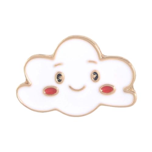 Homoyoyo 4stücke Regenbogen-brosche Mädchenbrosche Brustnadel Regenbogen-brustnadel Cartoon Abzeichen Kleidung Deko von Homoyoyo