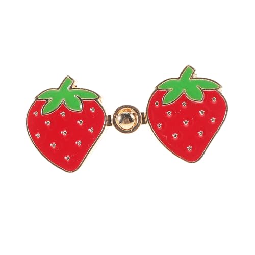 Homoyoyo Erdbeer-knopfnadel Jeans Taillenspanner Für Weite Hosen Verstellbarer Ersatz Für Jeansknöpfe Knopfnadeln Zum Verkleinern Von Jeans von Homoyoyo