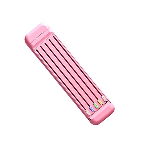 Homoyoyo 1 Set Schreibwarenset Stiftebox Stifteetui Schreibwarenetui Tragbarer Schreibwaren Organizer Schreibwarenboxen Schreibwarenaufbewahrung Rosa Kunststoff von Homoyoyo