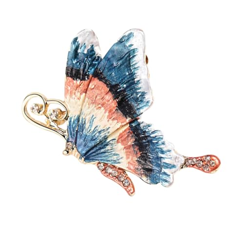 Homoyoyo 1 Stück Brosche Legierung mit Emaille Glasur Vintage Schal Clip für Partys Festivals Tägliche Outfits für Freunde Familie Schickes Accessoire von Homoyoyo