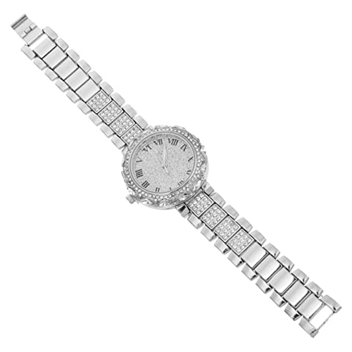 Homoyoyo Strass Armbanduhr Damen Modische Damenuhr Für Business Und Freizeit Verarbeitung Mit Funkelnden Strasssteinen Für Studentinnen Und Büroangestellte Leichtes Schlichtes von Homoyoyo