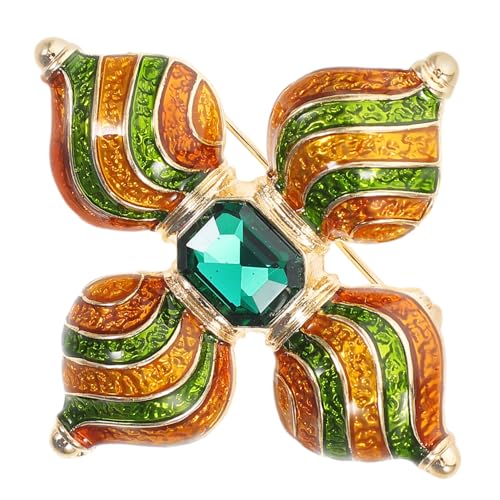 Homoyoyo 1 Stück Emaillierte Brosche Exotischem Eleganter Anstecker für Damen Modisches Accessoire für Kleidung Schals von Homoyoyo