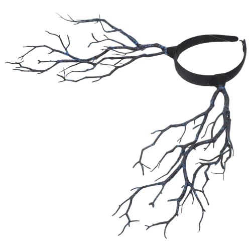 Homoyoyo 1 Stück Exaggerated Witch Horn Headband Halloween Haaraccessoire für Fotografie und Partys Handgefertigter Kopfschmuck mit Einzigartigem Design Leicht und Bequem zu Tragen für von Homoyoyo
