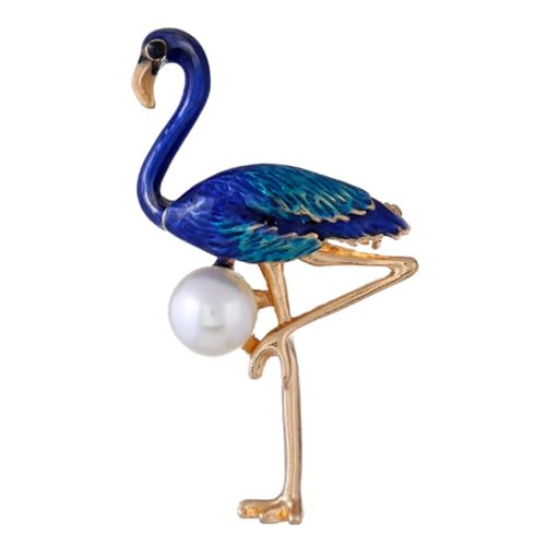Homoyoyo 1 Stück Flamingo-brosche Perlenbrosche Legierte Brustnadel Flamingo -stillstand Perle Brustnadel Broschennadel Aus Emaille Schicke Brustnadel Emaille Brosche Legierung Blau Homoyoyo 1 Stück Flamingo-brosche Perlenbrosche Legierte Brustnadel Flamingo -stillstand Perle Brustnadel Broschennadel Aus Emaille Schicke Brustnadel Emaille Brosche Legierung Blau von Homoyoyo