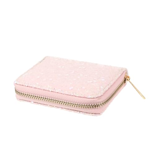 Homoyoyo Damen Geldbörse PU Wechselgeldbörse mit Reißverschluss Kleine Geldtasche für Make Up Karten und Schlüssel PU Tasche für Handtasche und Rucksack von Homoyoyo