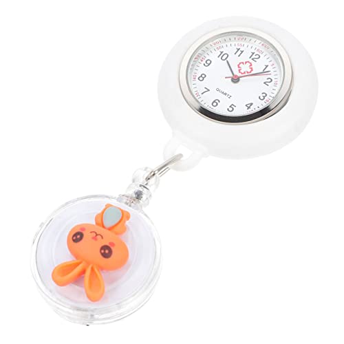Homoyoyo 1 Stück Kaninchenkrankenschwester Formular Tasche Betrachten Brustuhr des Arztes Krankenschwester Uhr Von Kaninchen Entworfene Hängeuhr Cartoon Hängende Uhr Orange Legierung Homoyoyo 1 Stück Kaninchenkrankenschwester Formular Tasche Betrachten Brustuhr des Arztes Krankenschwester Uhr Von Kaninchen Entworfene Hängeuhr Cartoon Hängende Uhr Orange Legierung von Homoyoyo