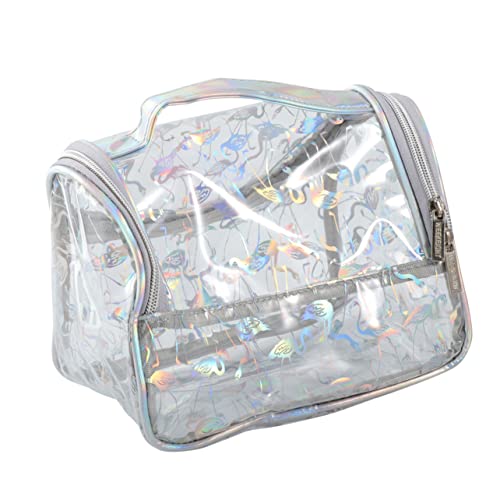 Homoyoyo 1 Stück PVC Kosmetiktasche für Damen Große wasserdichte Make Up Aufbewahrungstasche im Flamingo Design für Reisen und Persönliche Pflegeartikel Transparente Reisetasche mit Viel Homoyoyo 1 Stück PVC Kosmetiktasche für Damen Große wasserdichte Make Up Aufbewahrungstasche im Flamingo Design für Reisen und Persönliche Pflegeartikel Transparente Reisetasche mit Viel von Homoyoyo