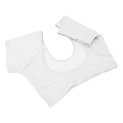 Homoyoyo 1 Stück Schweißabsorbierende Achselpads für Damen Atmungsaktive Unterarm Vest gegen Schweißflecken Waschbare und Wiederverwendbare Achselpolster für Sommer von Homoyoyo