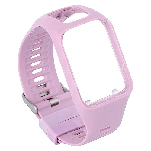 Homoyoyo 1 Stück Smartwatch Armband Für Herren Und Damen - Weiches - Sportliches Uhrenarmband in Violett Ideal Für Fitness Und Alltag Kompatibel Mit Smartwatches von Homoyoyo