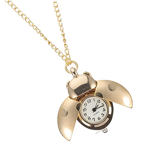 Homoyoyo Design Taschenuhr Vintage Uhr Retro Hängeuhr Kettenuhr Zinklegierung Quarzmaterial Dekorative Uhr von Homoyoyo