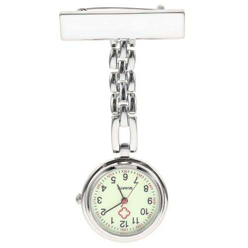 Homoyoyo 1 Stück Taschenuhr Medical Watch Watches smaetwatch Stilvolle Uhr Krankenschwestern beobachten Pflege schülerkalender Schüler beobachten auf Krankenschwester achten Metall Silver von Homoyoyo