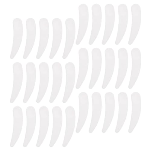 Homoyoyo 100 Stück Kosmetik Spatel Praktische Gesichtscreme Löffel für Hautpflegeprodukte für Unterschiedliche Flaschengrößen und Einfache Anwendung von Homoyoyo