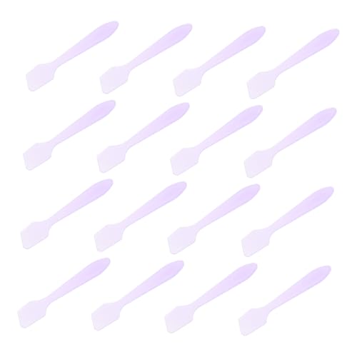 Homoyoyo 100 Stück Teiliges Gesichtspflege Löffel aus Kunststoff Praktischer Kosmetikspatel für Augencreme Gesichtscreme und Make up Wiederverwendbar Leicht zu Reinigen für Zuhause und von Homoyoyo