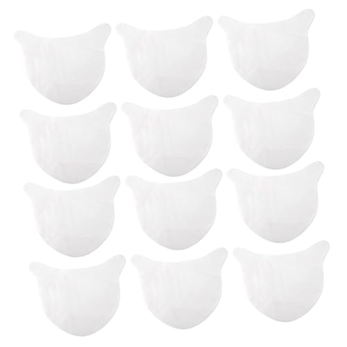 Homoyoyo 100 Stück Ultra dünne Beautifying Halsmasken aus Pflanzlichem Papier mit Hoher Wasseraufnahme und Luftdurchlässigkeit für Effektive Faltenreduktion und Verbesserte Hautpflege von Homoyoyo