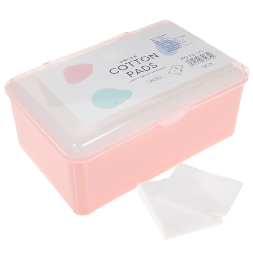 Homoyoyo 1000 Stück Einweg Make Up Entferner Pads aus Vliesstoff Sanfte Fusselfreie Abschminkpads für Empfindliche Haut Flexible Gesichtsreinigungspads für Make Up Entfernung und von Homoyoyo