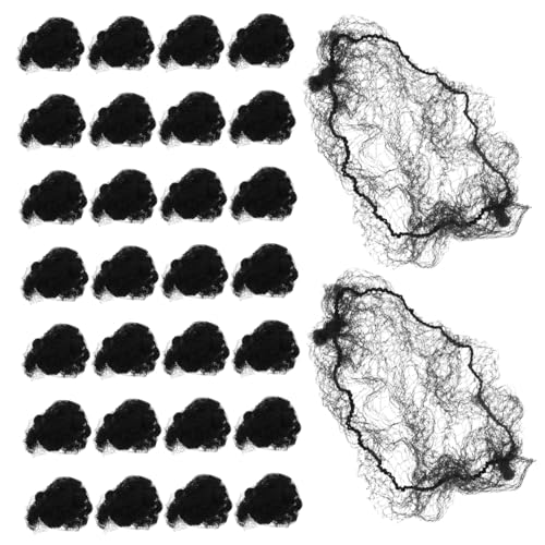 Homoyoyo 100stücke Haarnetze Für Dutts Elastische Netz-haarnetze Unsichtbare Haarnetze Für Frauen Wiederverwendbare Für Dutts Mit Elastischem Rand Haarnetz Professionellen Einsatz von Homoyoyo