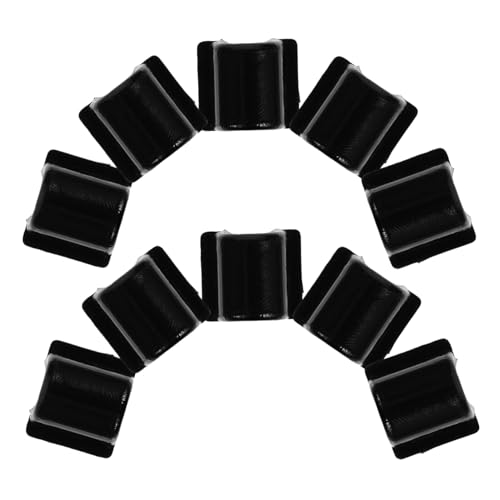 Homoyoyo 100stücke U-förmige Haargummi-befestigungsschnalle Haargummi Diy-zubehör Haarseil Diy-bastelbedarf Haarseilhalter Haarseil-basiseinstellungen Robuster Kunststoff Elegantes von Homoyoyo