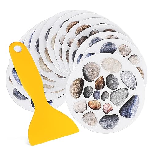 Homoyoyo 12 Blatt Rutschfeste Duschaufkleber Farbige Steinmuster Selbstklebende Rutsch Sticker für Badewanne und Dusche Dekorativ und Sicherheitsfördernd Homoyoyo 12 Blatt Rutschfeste Duschaufkleber Farbige Steinmuster Selbstklebende Rutsch Sticker für Badewanne und Dusche Dekorativ und Sicherheitsfördernd von Homoyoyo