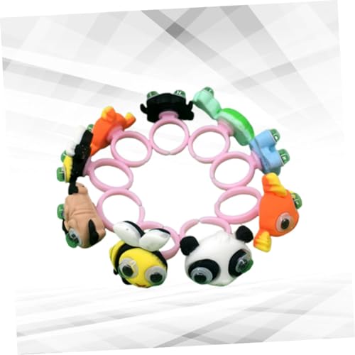 Homoyoyo 12 Stück Simulierter Tierring Kinderringe simulierte Tierringe Kreative Ringe Augen beweglicher Ring Homoyoyo 12 Stück Simulierter Tierring Kinderringe simulierte Tierringe Kreative Ringe Augen beweglicher Ring von Homoyoyo