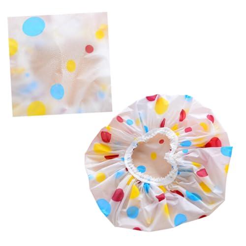 Homoyoyo 12 Stück Teiliges Duschhauben Elastisch Leichte Badekappen für Damen und Herren Geeignet für Haare Schützen Beim Duschen Kochen Spa Wiederverwendbar Zufällige Zufällige Farbe von Homoyoyo