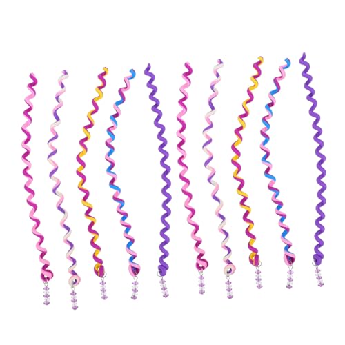 Homoyoyo 12 Stück Teiliges Haarstyling Mädchen Elastische Haarclips zum Flechten DIY Haarklammern für Dickes Feines und Lockiges Haar Praktisches Styling tool für Trendige Zöpfe und von Homoyoyo