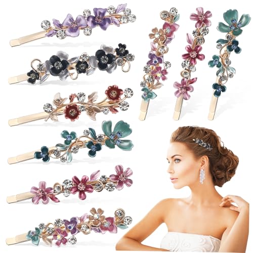 Homoyoyo 12 Stück Teiliges Vintage Blumen Haarklammern mit Strass Haarnadeln Haarschmuck für Frauen und Mädchen Hochzeiten Partys Geschenkidee Homoyoyo 12 Stück Teiliges Vintage Blumen Haarklammern mit Strass Haarnadeln Haarschmuck für Frauen und Mädchen Hochzeiten Partys Geschenkidee von Homoyoyo